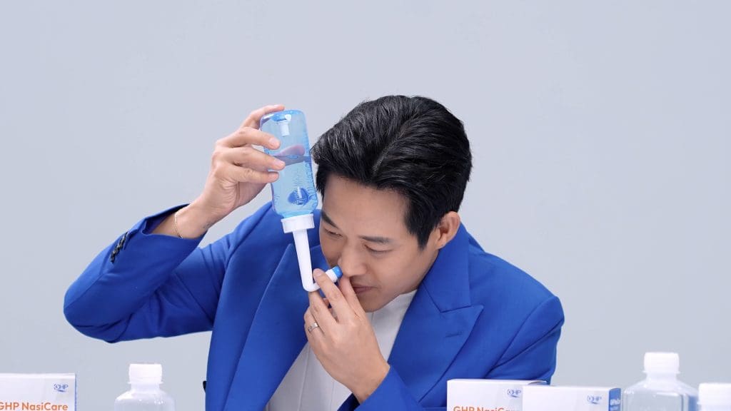 ขวดล้างจมูก การล้างจมูก ประโยชน์ของน้ำเกลือ NSS