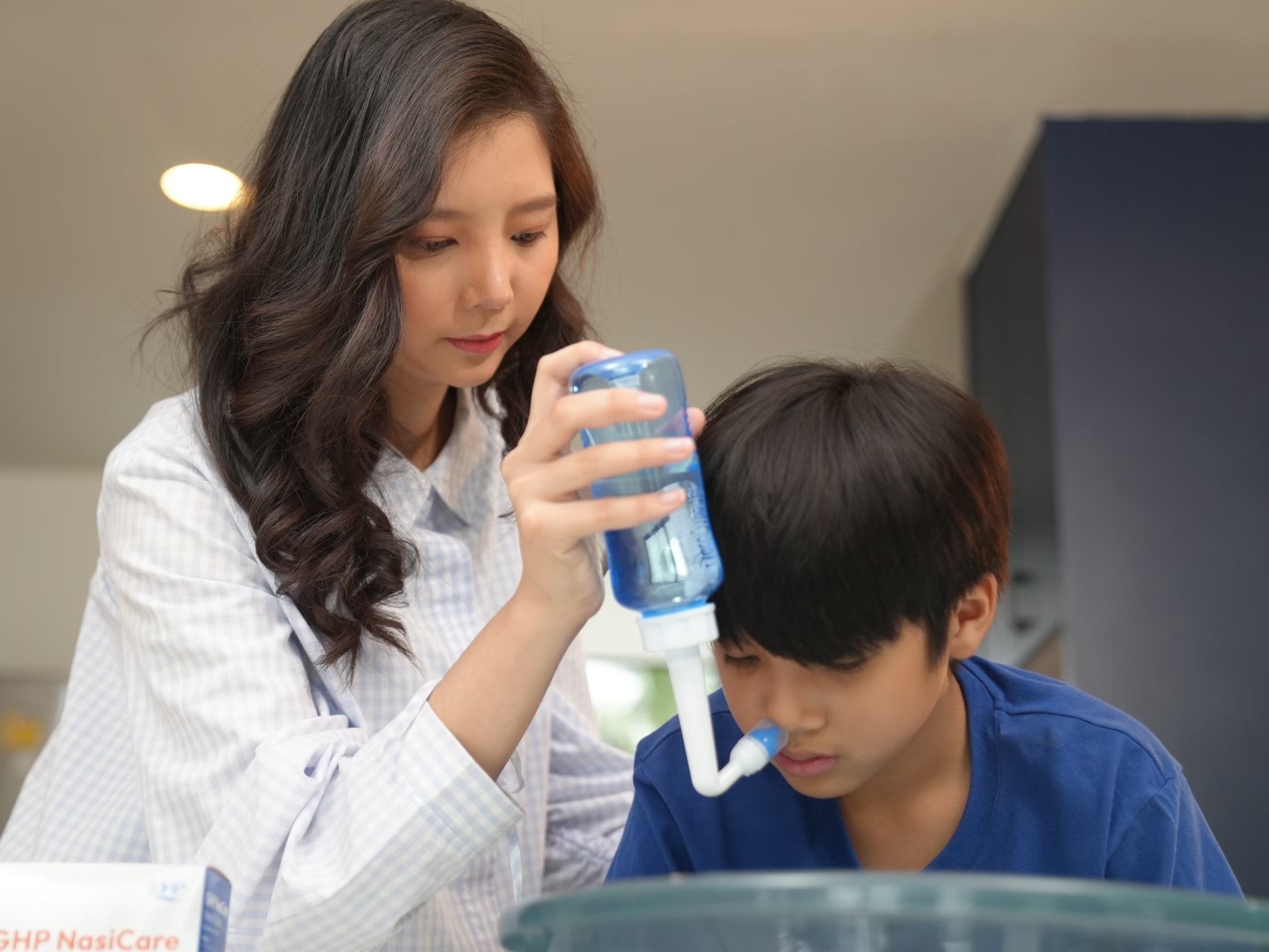 ประโยชน์ของน้ำเกลือ Nss ขวดล้างจมูก